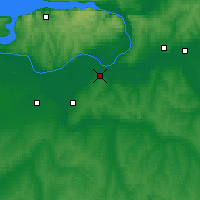 Nearby Forecast Locations - Novokujbyševsk - Mapa
