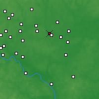 Nearby Forecast Locations - Pavlovskij Posad - Mapa