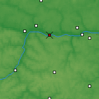 Nearby Forecast Locations - Puščino - Mapa