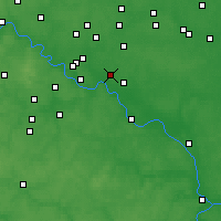 Nearby Forecast Locations - Žukovskij - Mapa
