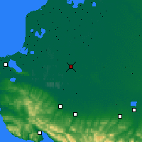 Nearby Forecast Locations - Slavjansk na Kubani - Mapa
