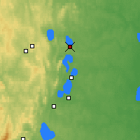 Nearby Forecast Locations - Sněžinsk - Mapa
