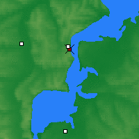 Nearby Forecast Locations - Tetyushi - Mapa