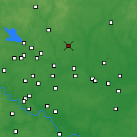 Nearby Forecast Locations - Černogolovka - Mapa