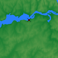 Nearby Forecast Locations - Čistopol - Mapa