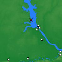 Nearby Forecast Locations - Čkalovsk - Mapa