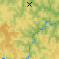 Nearby Forecast Locations - Udačnyj - Mapa