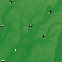 Nearby Forecast Locations - Haďač - Mapa