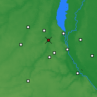 Nearby Forecast Locations - Irpiň - Mapa