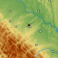 Nearby Forecast Locations - Kaluš - Mapa