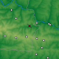 Nearby Forecast Locations - Sorokyne - Mapa