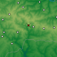 Nearby Forecast Locations - Chrustalnyj - Mapa