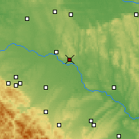 Nearby Forecast Locations - Novyj Rozdil - Mapa