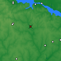 Nearby Forecast Locations - Oleksandrija - Mapa