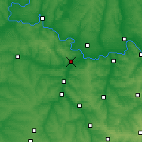 Nearby Forecast Locations - Slovjansk - Mapa