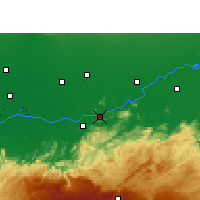 Nearby Forecast Locations - Guváhátí - Mapa