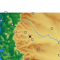 Nearby Forecast Locations - Pimprí-Čiňčvad - Mapa