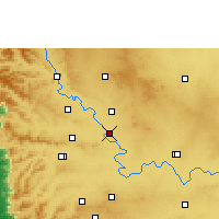 Nearby Forecast Locations - Sánglí - Mapa