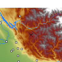 Nearby Forecast Locations - Šimla - Mapa