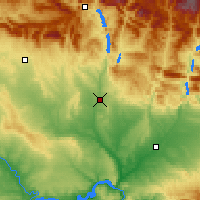 Nearby Forecast Locations - Monzón - Mapa