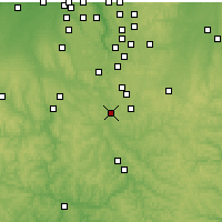 Nearby Forecast Locations - Massillon - Mapa