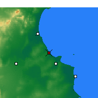 Nearby Forecast Locations - Súsa - Mapa