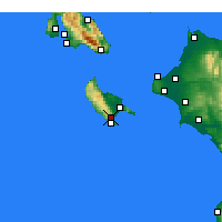 Nearby Forecast Locations - Laganas - Mapa