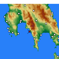 Nearby Forecast Locations - Lefktro - Mapa