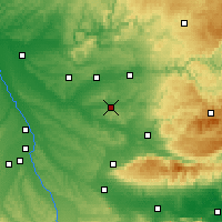 Nearby Forecast Locations - Graulhet - Mapa