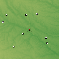 Nearby Forecast Locations - Pella - Mapa