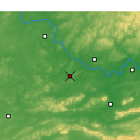 Nearby Forecast Locations - Stigler - Mapa
