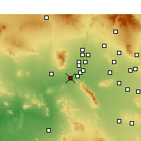 Nearby Forecast Locations - Buckeye - Mapa