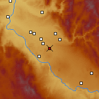Nearby Forecast Locations - Kuna - Mapa
