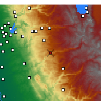 Nearby Forecast Locations - Pioneer - Mapa