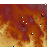 Nearby Forecast Locations - Prescott - Mapa