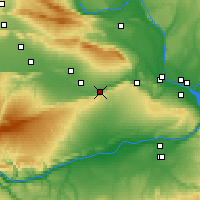Nearby Forecast Locations - Prosser - Mapa