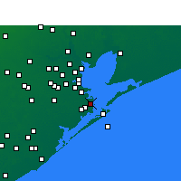 Nearby Forecast Locations - Texas City - Mapa