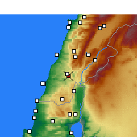 Nearby Forecast Locations - Kana - Mapa